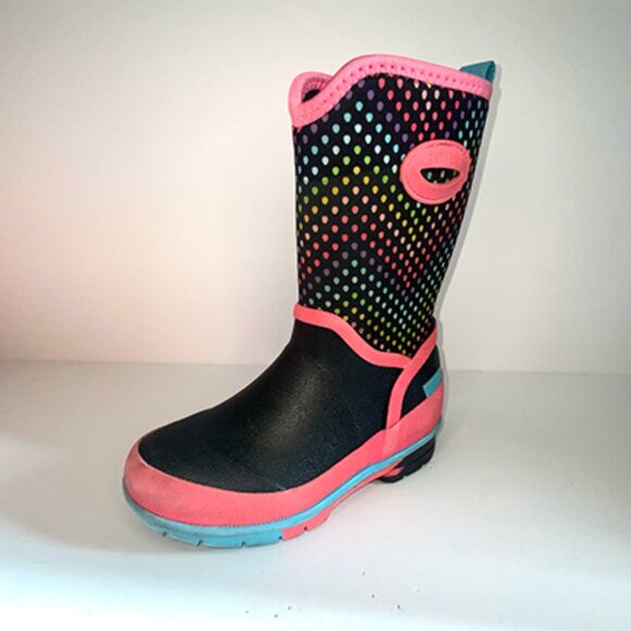 Western Chief Rain Snow Cold Rated Neoprene Waterproof Girl Boots: Sz 11 - Picture 6 of 14